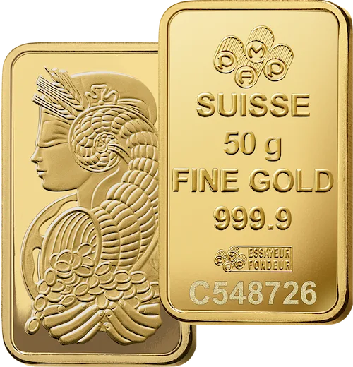 50 Gram Gold Bullion