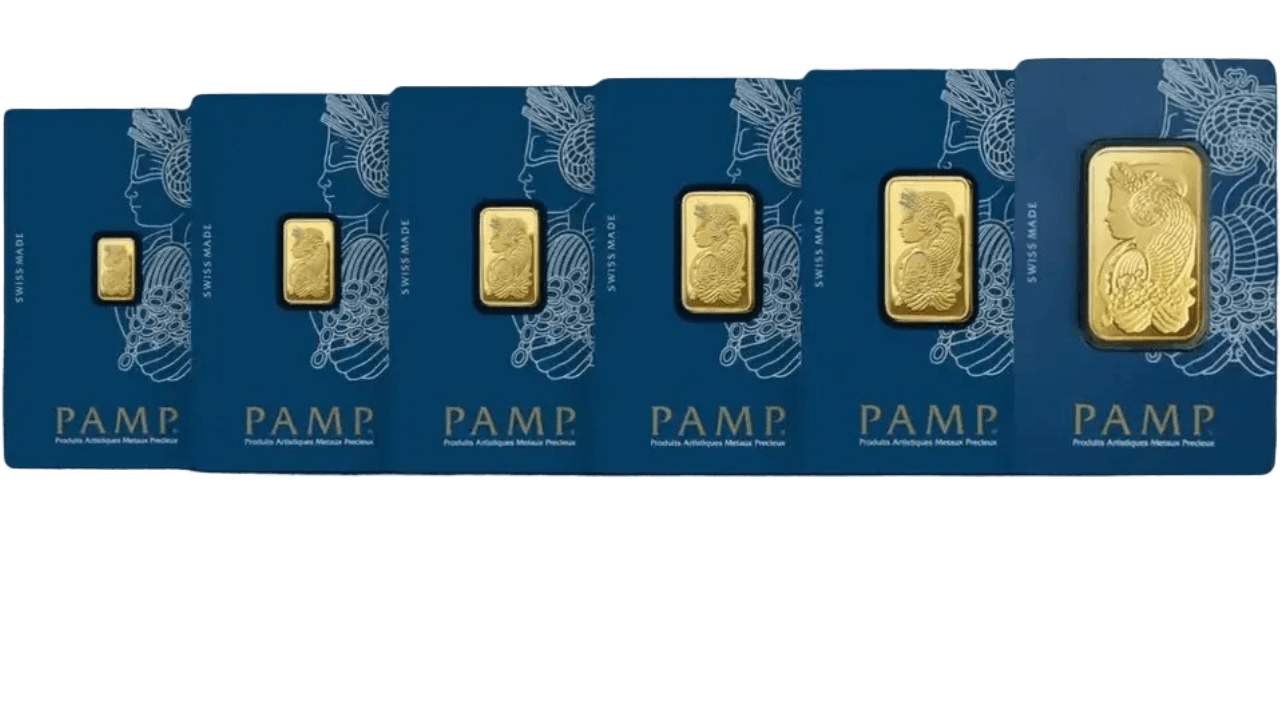 PAMP Gold Bars All Denomination
