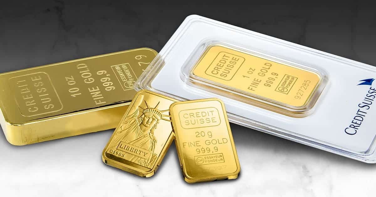 Gold Bullion By Weight