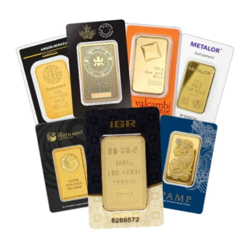 100g Minted Gold Bar - Generic (2)