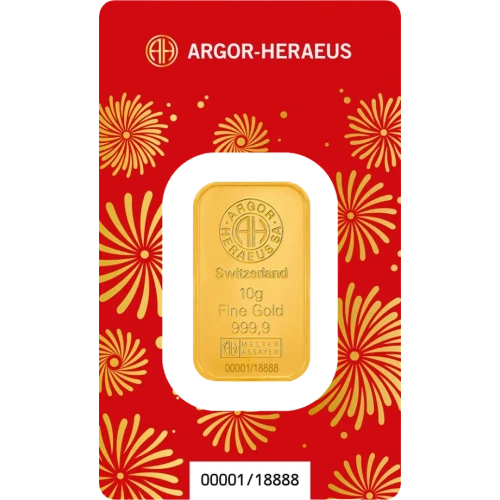 10g Heraeus Minted Gold Bar - Year of The Horse (3)