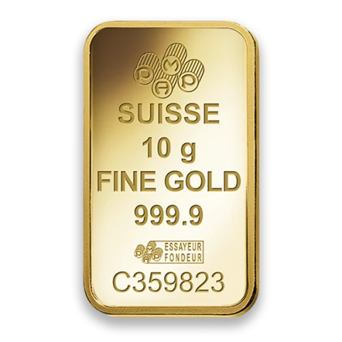 10g PAMP Gold Bar - Fortuna