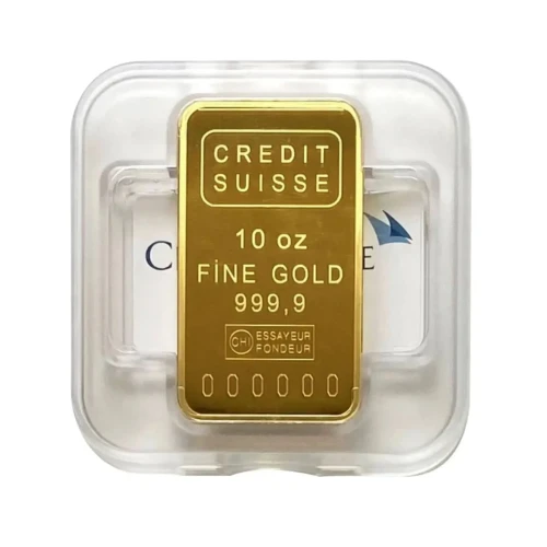 10oz Credit Suisse Gold Bullion Bar (3)