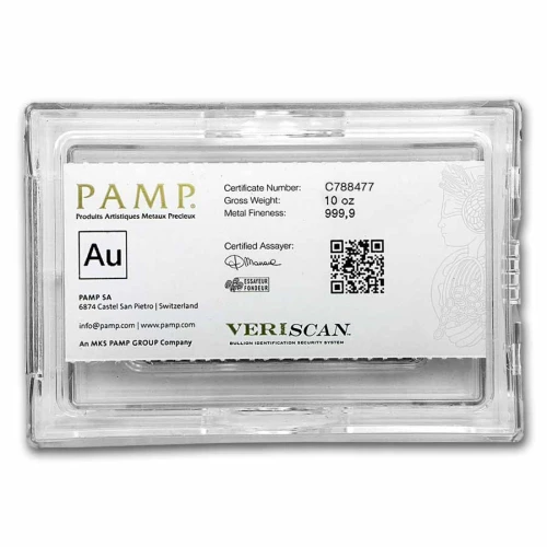 10oz PAMP Gold Bar - Fortuna (4)