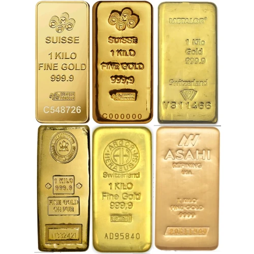 1kg Gold Bar - Generic (2)