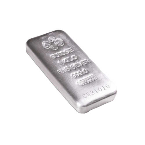 1kg PAMP Silver Bar (2)