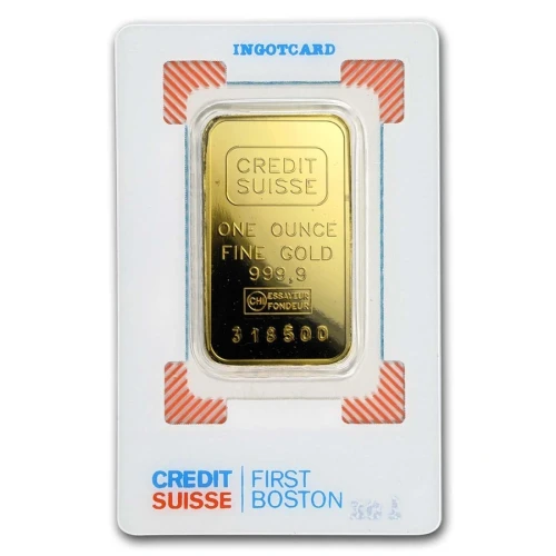 1oz Credit Suisse Gold Bar (4)