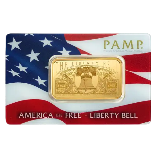 1oz PAMP Gold Bar - MIX PAMP