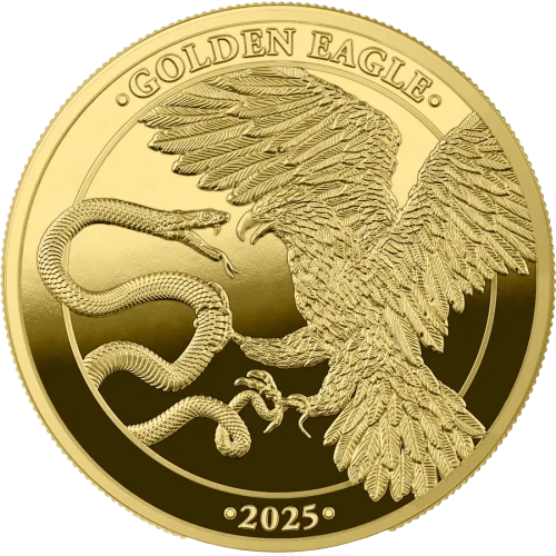 2025 1 oz Malta - Golden Eagle - Limited Edition Gold Coin (3)