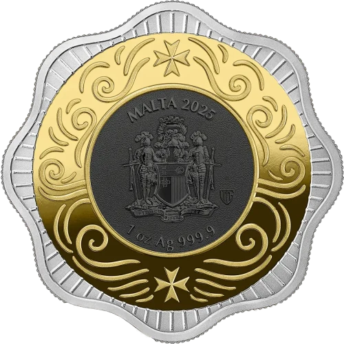 2025 1 oz Malta Maltese Ox BU High Relief Silver Coin (2)