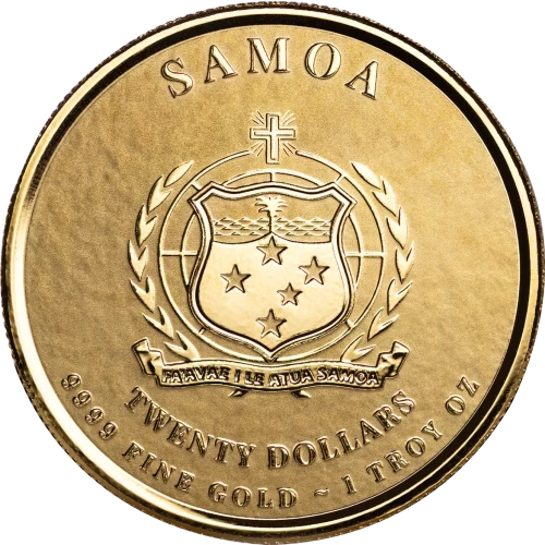 2025 1 oz Samoan - Commander Julius Caesar Gold Coin (2)