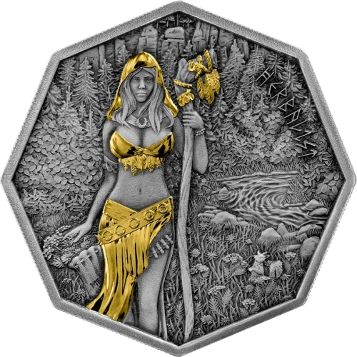 2025 1 oz Witchcraft - Herbalist Ritual Silver Coin (3)