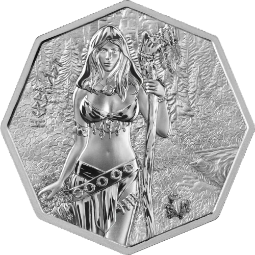 2025 1 oz Witchcraft - Herbalist Silver Coin (3)