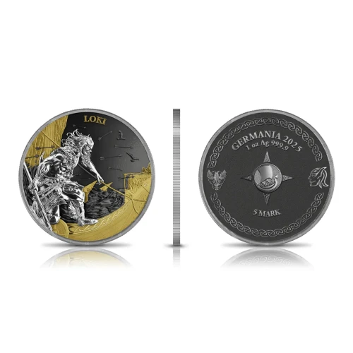 2025 1 oz X 2 Ragnarök: Loki & Heimdall Geminus Silver Coin (3)