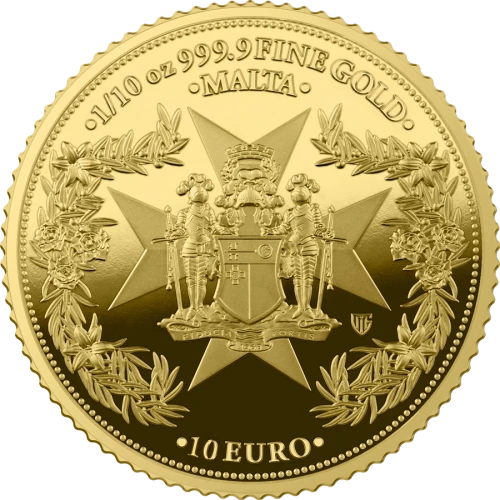 2025 1/10 oz Malta - Golden Eagle - Limited Edition Gold Coin (2)
