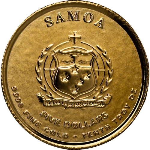2025 1/10 oz Samoan - Commander Julius Caesar Gold Coin (2)