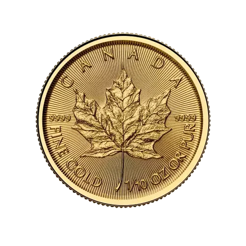 2025 1/10oz Canadian Gold Maple Leaf (2)