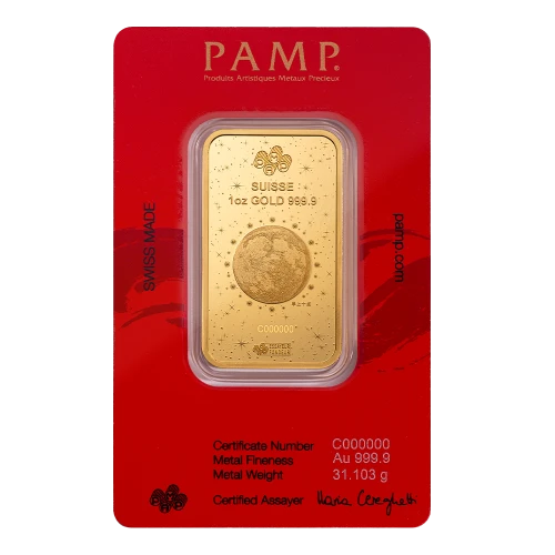 2025 1oz PAMP Gold Bar - Year of the White Snake (3)