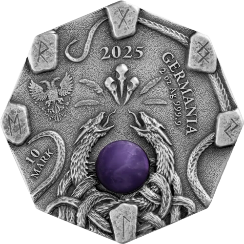 2025 2 oz Witchcraft - Herbalist Ultra High Relief Silver Coin (3)