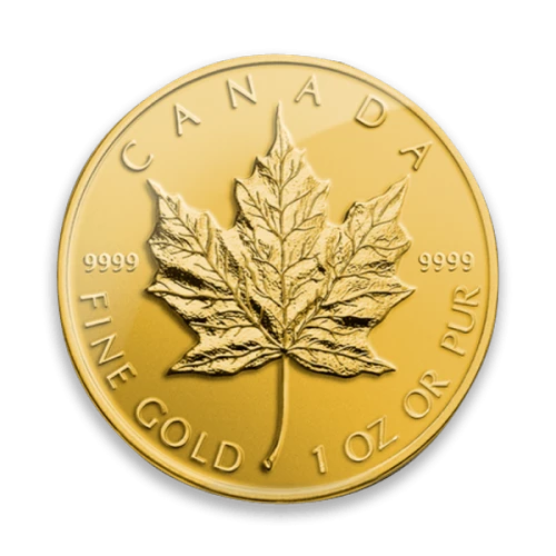 Any Year  - 1oz Canadian Gold Maple Leaf- 9999