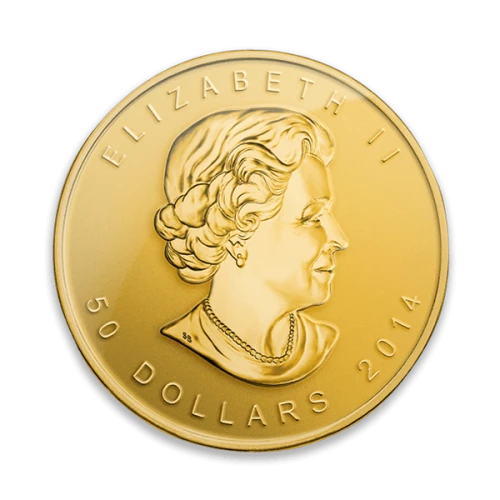 Any Year  - 1oz Canadian Gold Maple Leaf- 9999 (2)