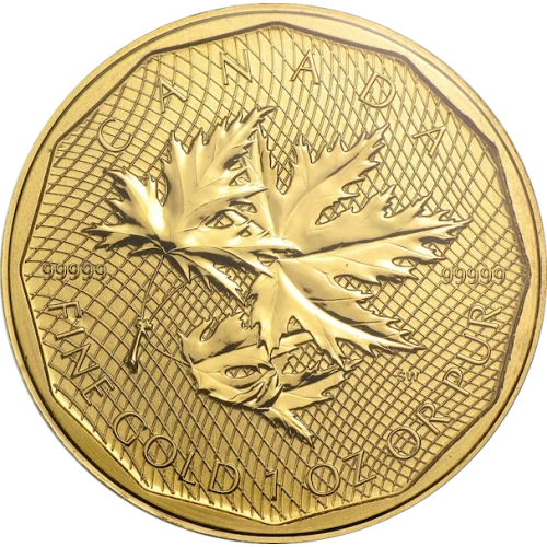 Any Year 1oz Canadian Gold Maple Leaf - 99999 (2)