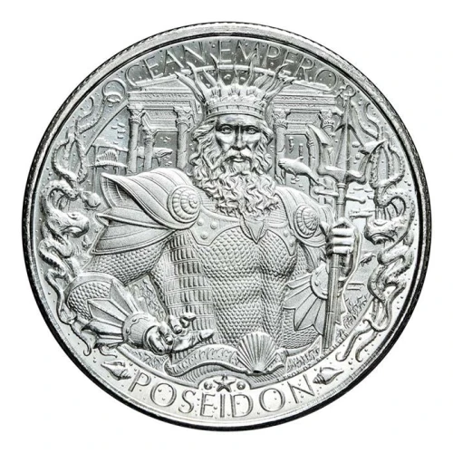 Atlantis 1 oz Silver Round - Lost Cities Series (3)